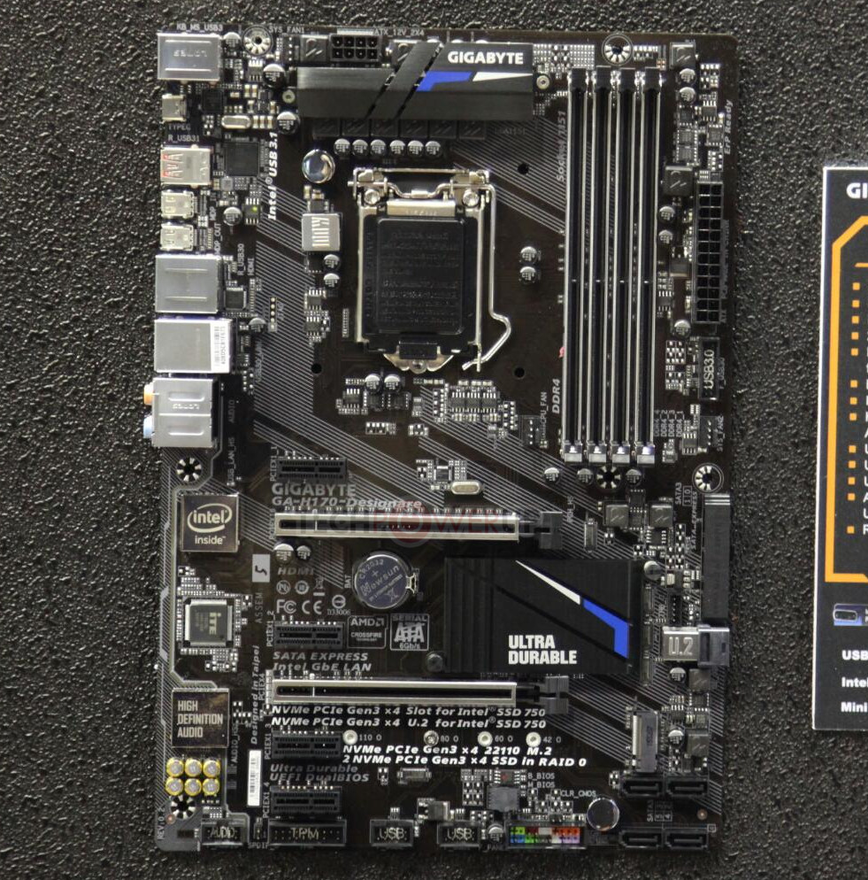 GIGABYTE  H170-Designare